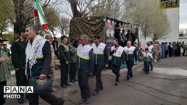 رزمایش جان‌فدا برای ایران امام رضایی در سراب
