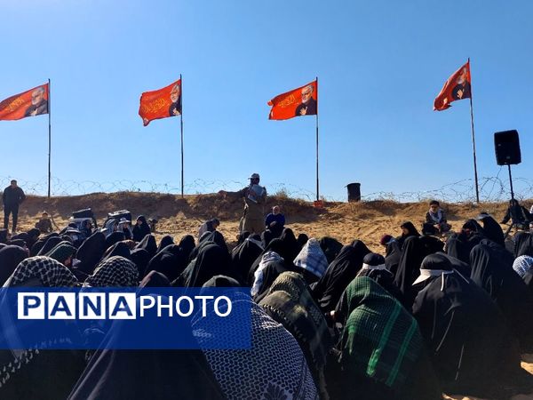 سفر دانش‌آموزان دختر ناحیه۶ مشهد به راهیان نور