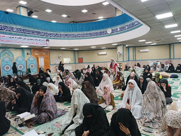 مراسم اعتکاف در مساجد شهرستان آبدانان 