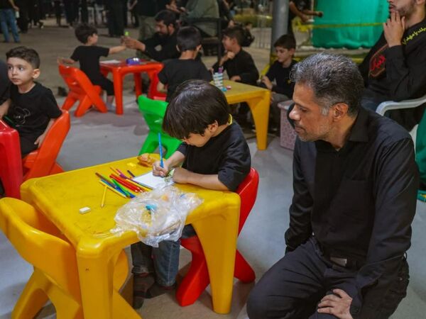 محفل عزاداری «نوجوانان» در پردیسان قم