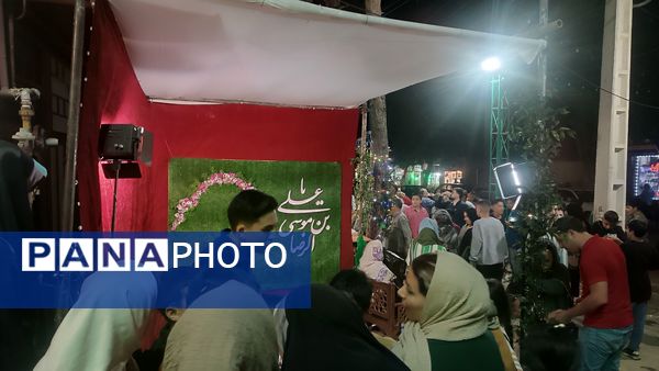 جشن میلاد امام رضا (ع) در مسجد الرضای نیشابور 