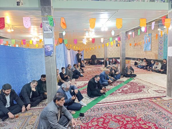 جشن ولادت امام عصر (عج)  در مسجد امام حسین شهر سفیددشت 