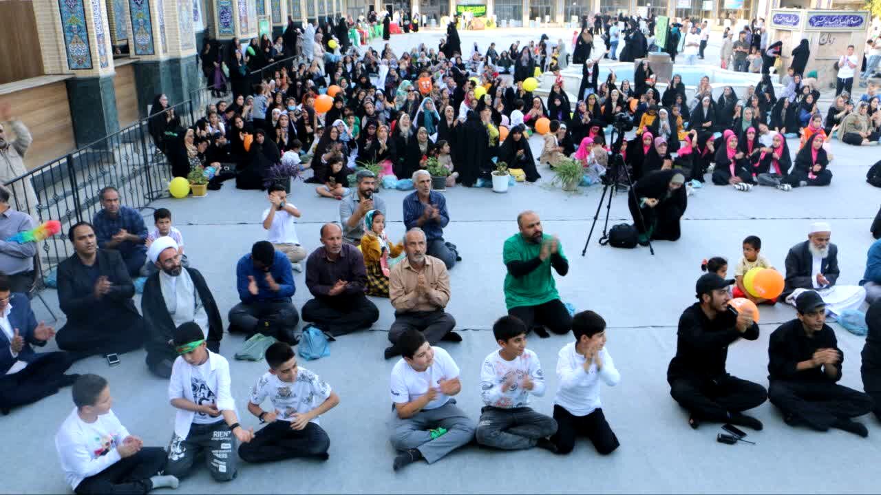 برگزاری جشن سادات غدیری در آستان مقدس امامزاده بی‌بی‌سکینه صفادشت