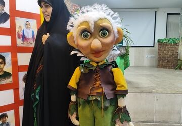رونمایی از عروسک مجموعه تلویزیونی «قاصدک» در کرج 