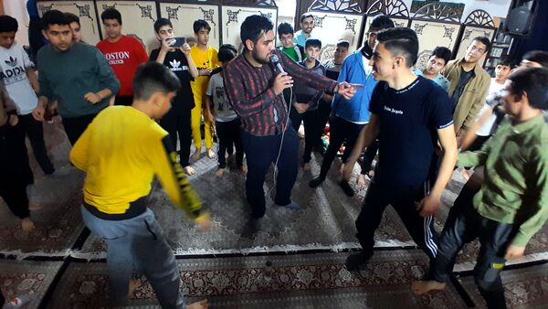برگزاری جنگ شادی در اعتکاف سه روز در بهشت