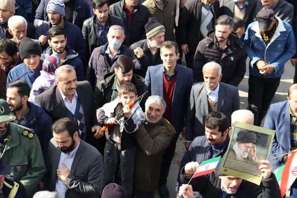 راهپیمایی ۲۲ بهمن بخش بندپی شرقی