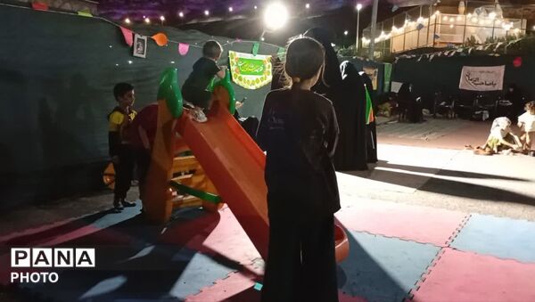 برپایی موکب کودک و نوجوان در دامنه کوه خضر نبی قم