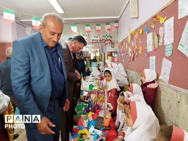 نمایشگاه «طرح بوم» در مدرسه بهادر صمدی