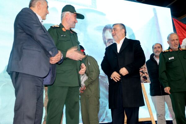  مراسم بزرگداشت سرداران شهیدحسین خرازی و رسول زرین