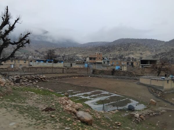 چشم‌انداز میانکوه در باران
