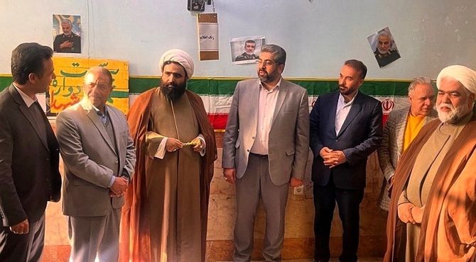 آیین نواختن زنگ انقلاب در مدرسه شهید عیسی‌ وند