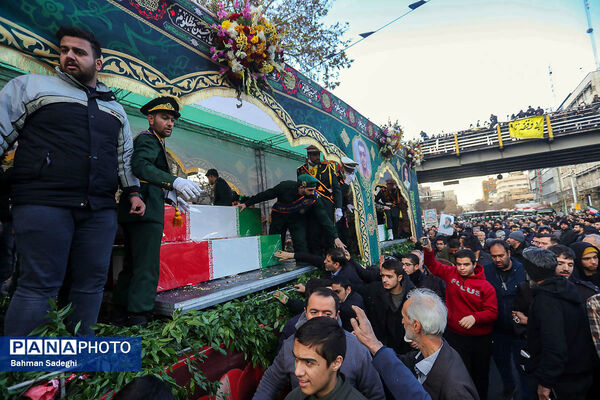 تشییع شهدای امنیت تهران - 4