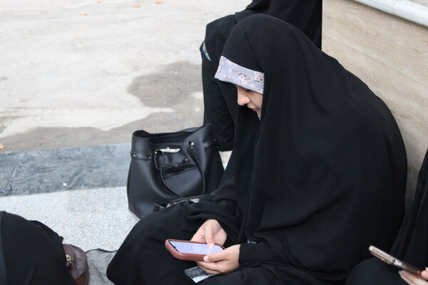 مراسم جاماندگان اربعین در کنار مزار شهدای سملقان