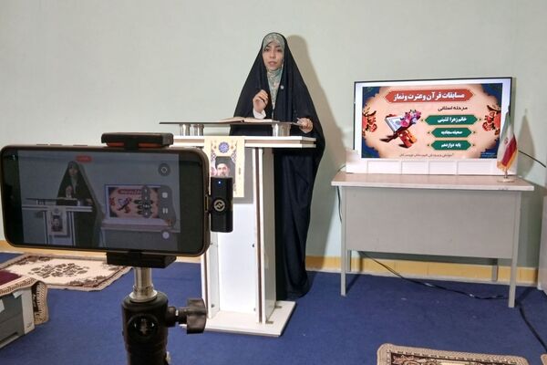 مسابقات قرآنی مرحله استانی در آموزشگاه شهید بهشتی