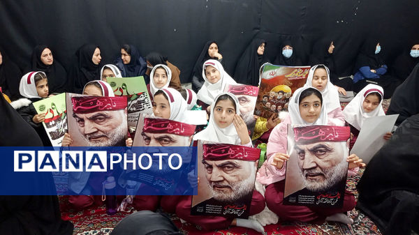 لرستان، نقاشی ایمان و بصیرت در روز 9 دی