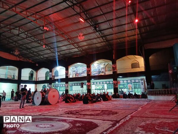 نوای محرم در حسینیه شهر بخ