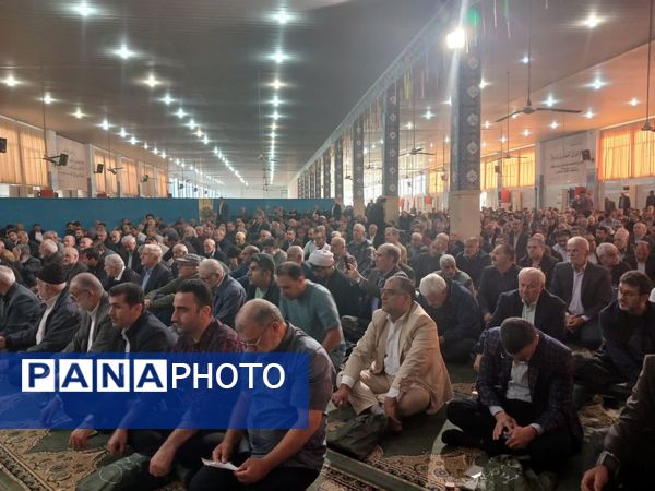 نماز عید فطر در فریدونکنار