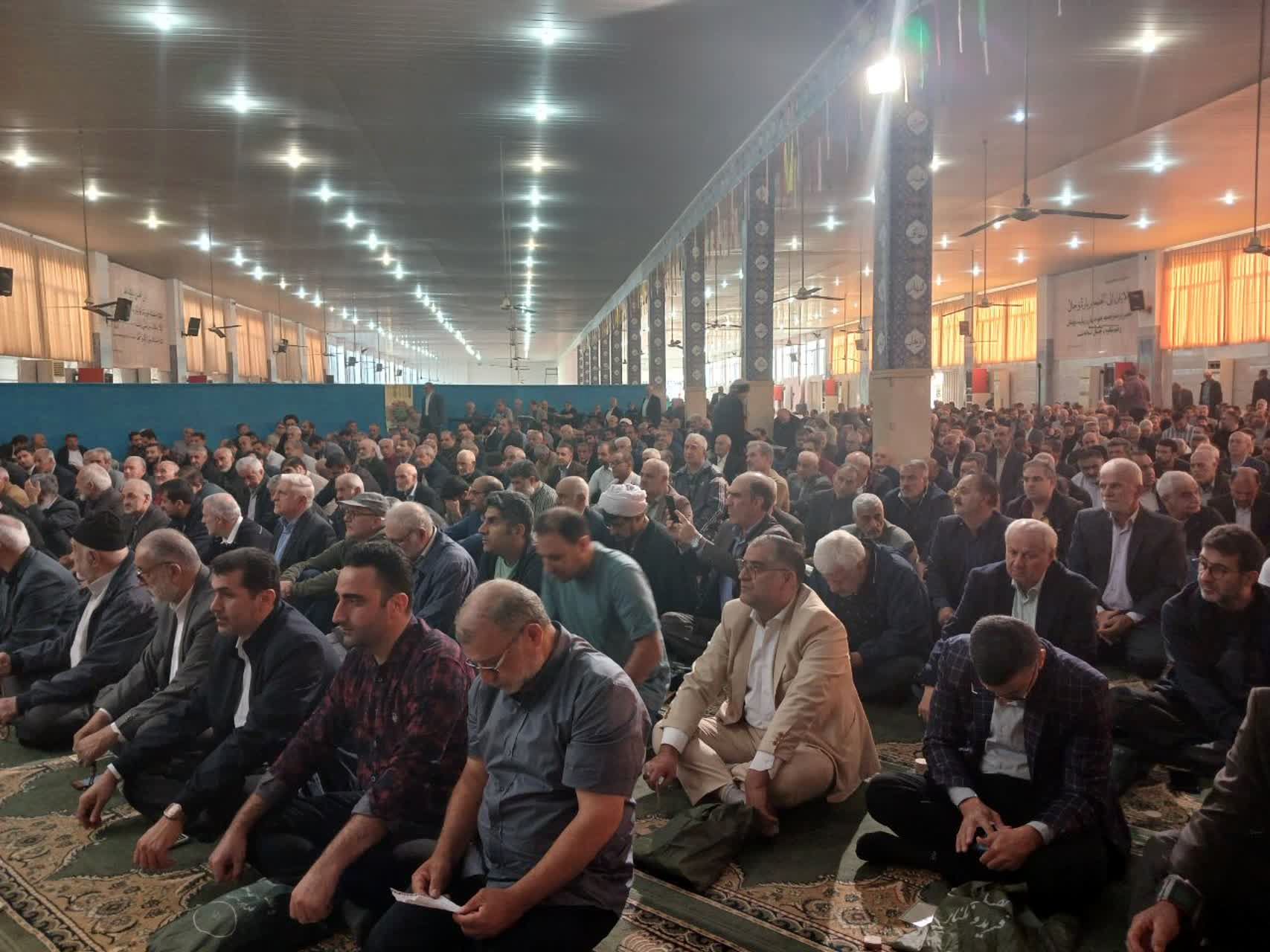 نماز عید فطر در فریدونکنار