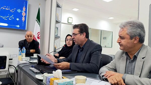 افتتاح اتاق خبر در مجمع خیرین مدرسه ساز خراسان رضوی 