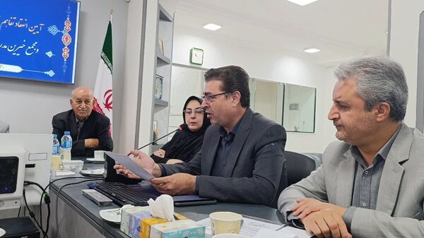 افتتاح اتاق خبر در مجمع خیرین مدرسه ساز خراسان رضوی 