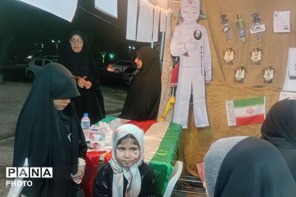 برپایی موکب معاونت پرورشی و تربیت‌بدنی در میدان نماز شهرری
