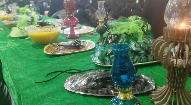 دختران سمنانی «یا رقیه(س)» ‌گویان، روایت عاشورا را از نو خواندند