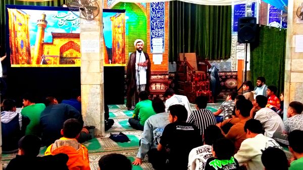 اعتکاف دانش‌آموزان دبیرستان شهید بابایی منطقه ۱۵ 