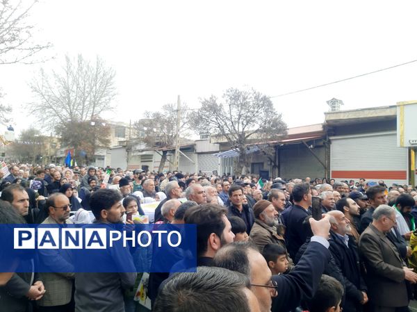 تجدید میثاق با آرمان های انقلاب در همدان