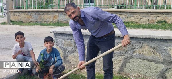 از خون ایثار تا سبزیِ امید؛ غرس ۶۰۰ درختِ نام‌دار در دلِ فیض‌آباد