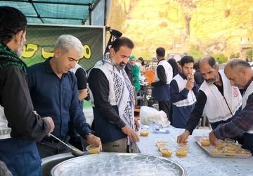 پیاده روی ولایت به مناسبت شهادت امام رضا علیه السلام در شهرستان جم