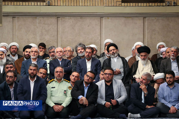 دیدار مسئولان و کارگزاران حج با رهبر انقلاب اسلامی