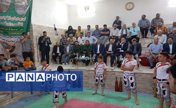 افتتاحیه گود ورزش زورخانه‌ای شهر بار 