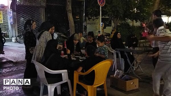 موکب های کودک حسینیه امام در شب صد و شصت و ششم 
