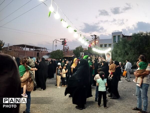 نمایش بازسازی واقعه غدیر در محله شیخ آباد قم
