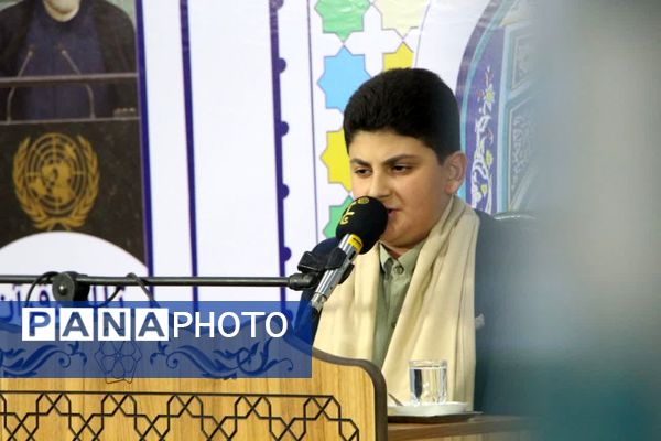میزبانی امامشهری‌ها از قاری نوجوان کشوری در محفل قرآنی مسجد امام رضا (ع)