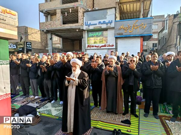 برپایی نماز عید سعید فطر در مشکین دشت  کرج 