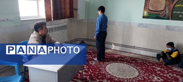 آماده‌سازی دانش‌آموزان دبیرستان مرحوم اسماعیلی برای مسابقات اذان