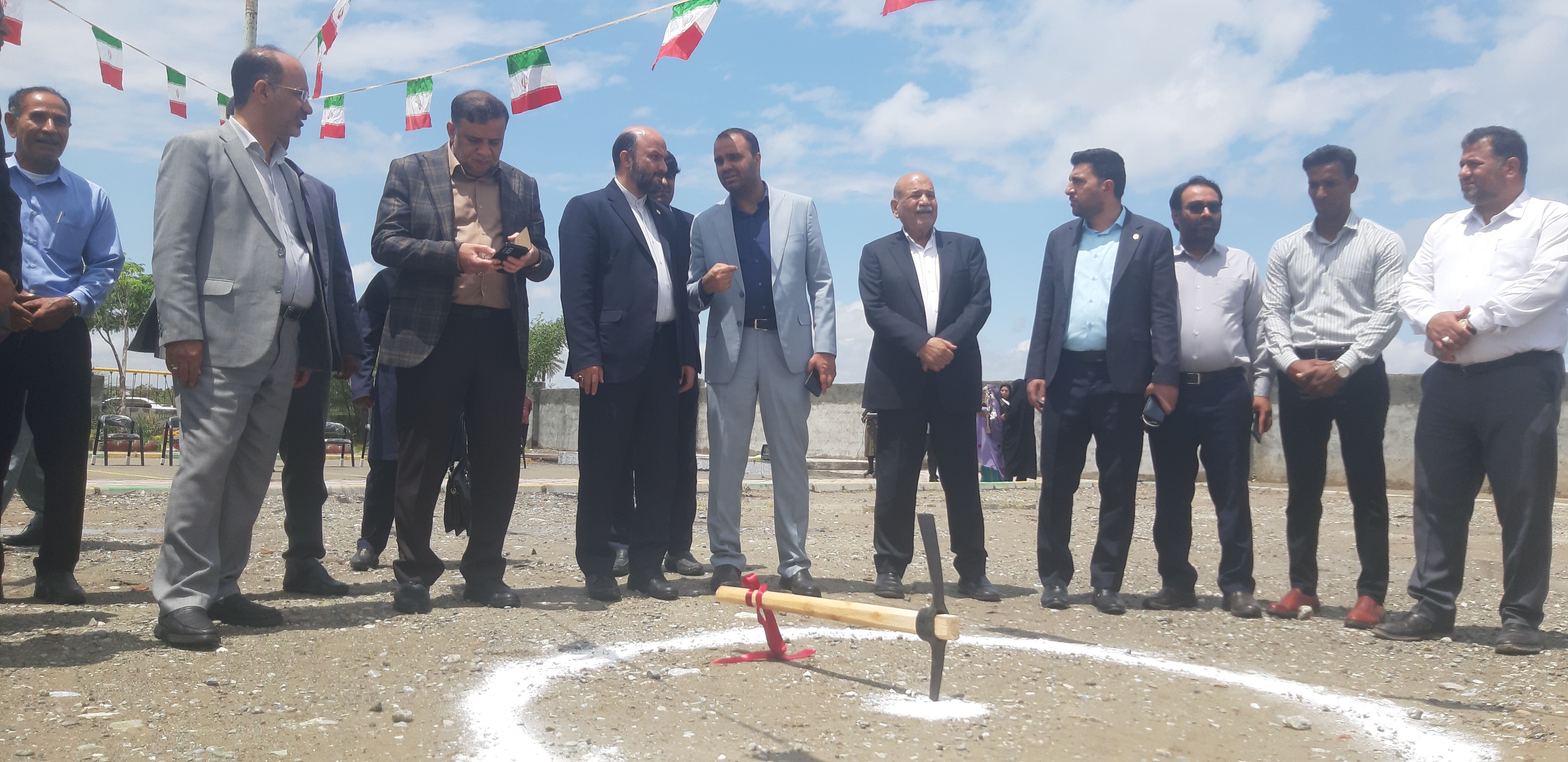 ساخت اولین مدرسه کشور از محل طرح مولد سازی در هرمزگان