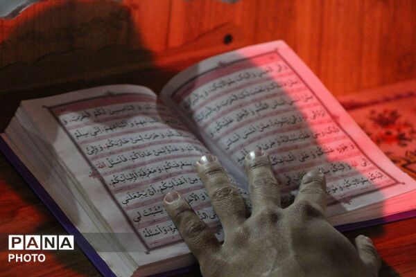 مراسم گرامیداشت شهید امیرحسین حسن‌نژاد در اکرمیه یزد