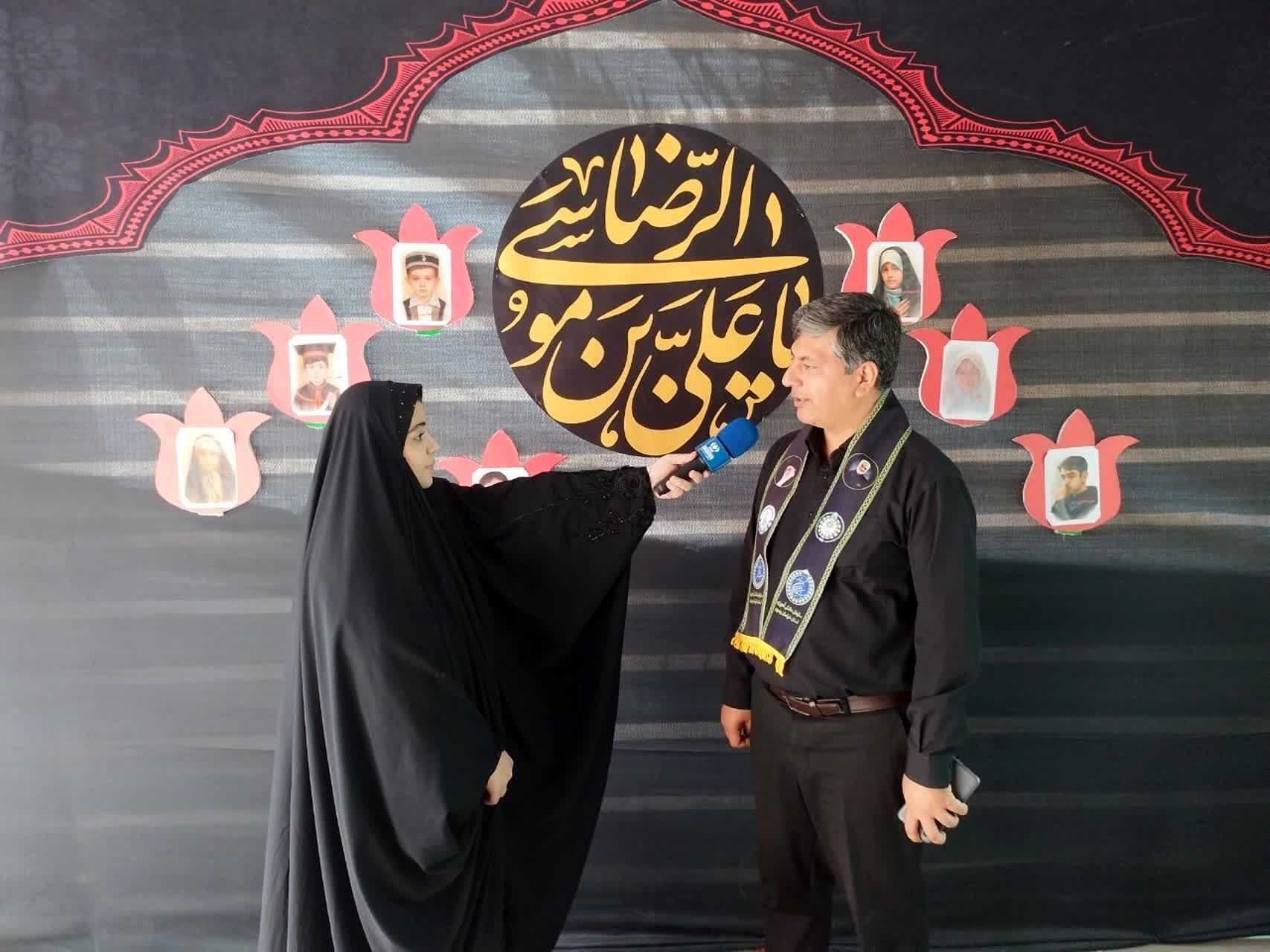 برپایی موکب های عزاداری محرم و صفر یکی از فعالیت‌های سازمان دانش آموزی است