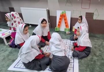 افتتاح اتاق بازی و یادگیری در مدرسه نجمه ناحیه یک شهرری