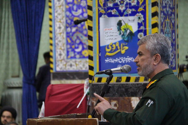 گرامیداشت حماسه ۹ دی در مسجد حظیره یزد