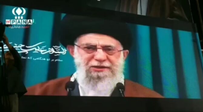 تجمع مردم کردکوی در شب های اقتدار