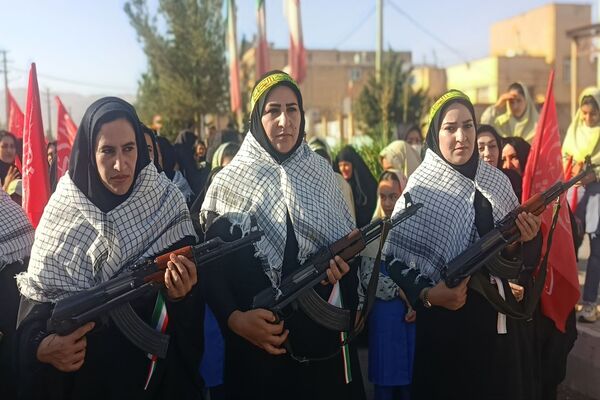 رزمایش و راهپیمایی جانفدایان ایران