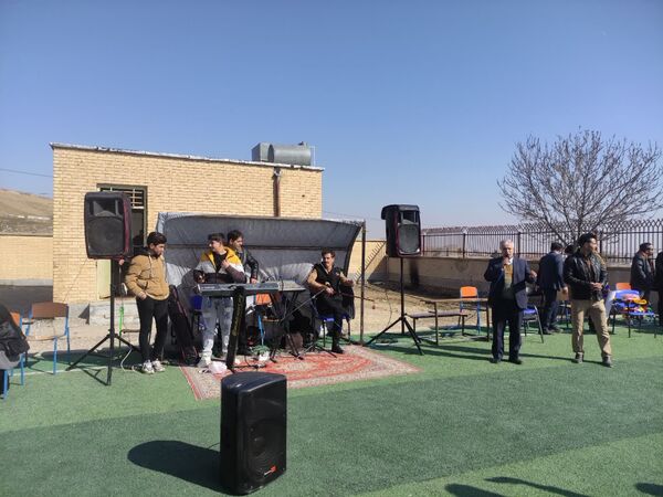 گرامیداشت دهه مبارکه فجر در روستای بیدک 