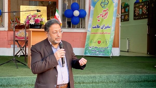 افتتاحیه سفیران سلامت مدرسه دخترانه شهید نوری