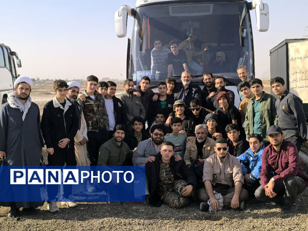 اردوی راهیان نور دانش آموزان پسر ناحیه 3 قم