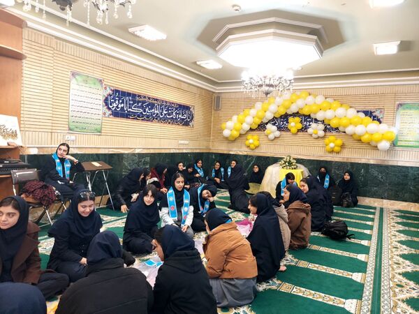 جشن نیمه شعبان در دبیرستان خیرغیابی