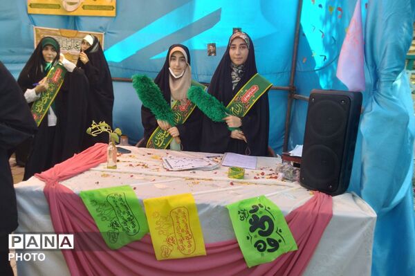 خیابان‌های لردگان، غرق در نور غدیر