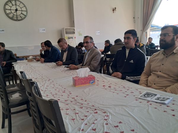 تجلیل از مربیان و معلمان پرورشی و خانواده شهدا در آشخانه